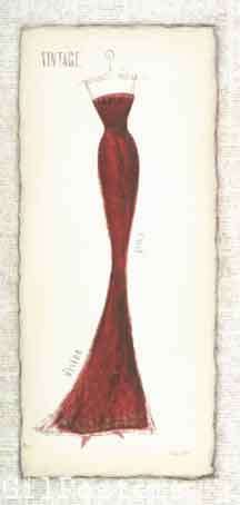 ווג - divine silhouetteכרזה אישה שימלה שמלות אדום לבן מודל ראווה פנים רומנטי סקסי עיצוב